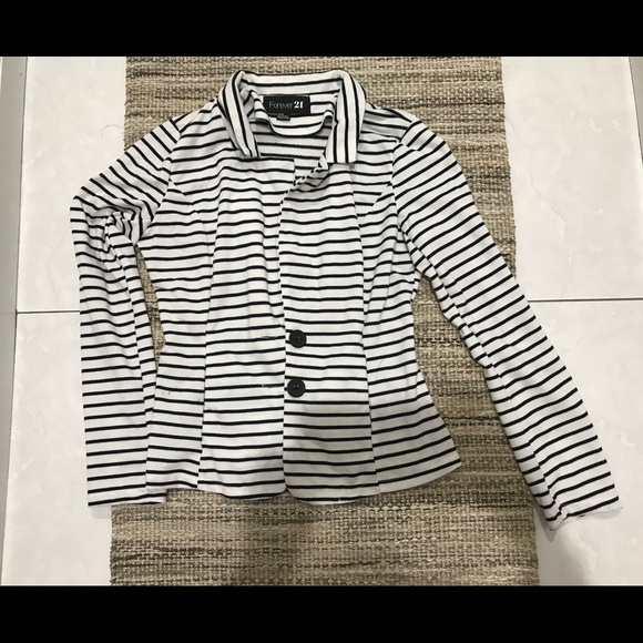 Forever 21 Jackets & Blazers - Forever 21 Striped Blazer